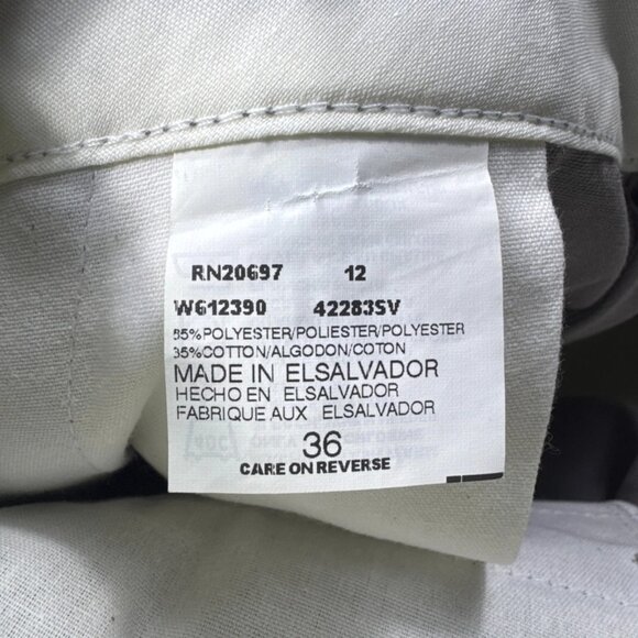 Dickies Men's Work Shorts Gray Regular Fit Flat Front Slash Pockets Waistband 36 - Picture 13 of 16